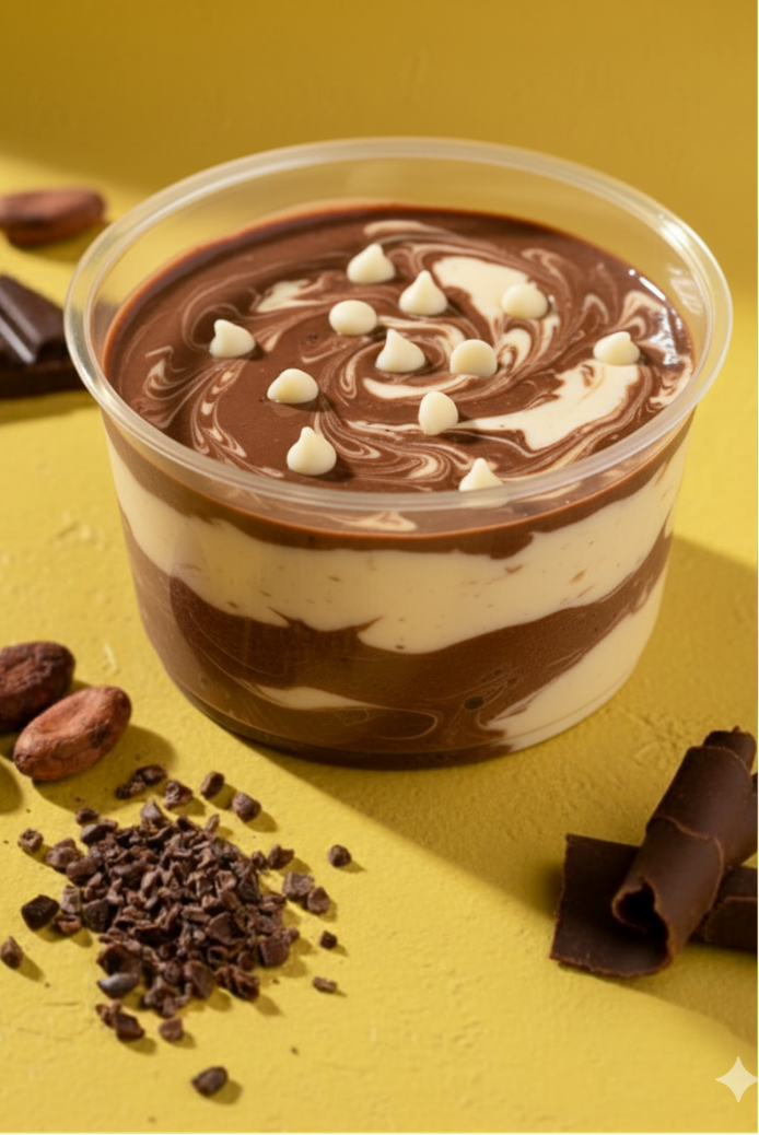 Combo Vanilla & Chocolate Pudding