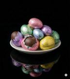 Clean Caramel Easter Eggs (sugar-free, plant-based)