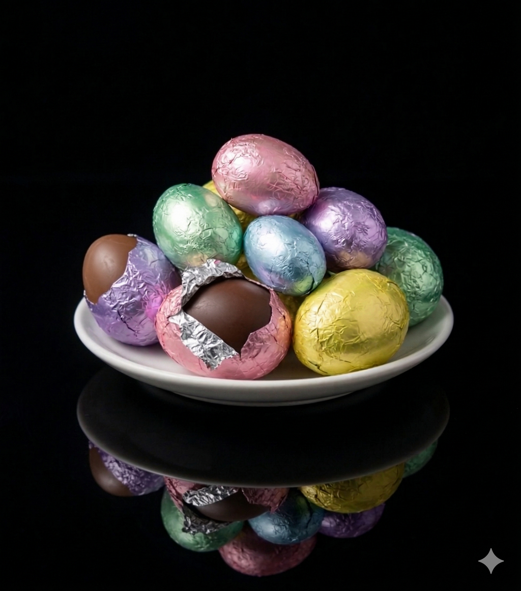 Clean Caramel Easter Eggs (sugar-free, plant-based)