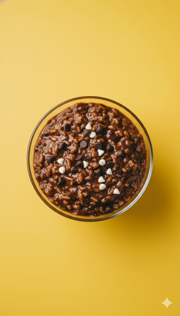 Traditional Chocolate Rice Pudding